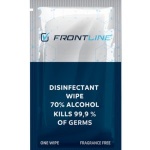 frontline Disinfectant sanitiser wipe sachet