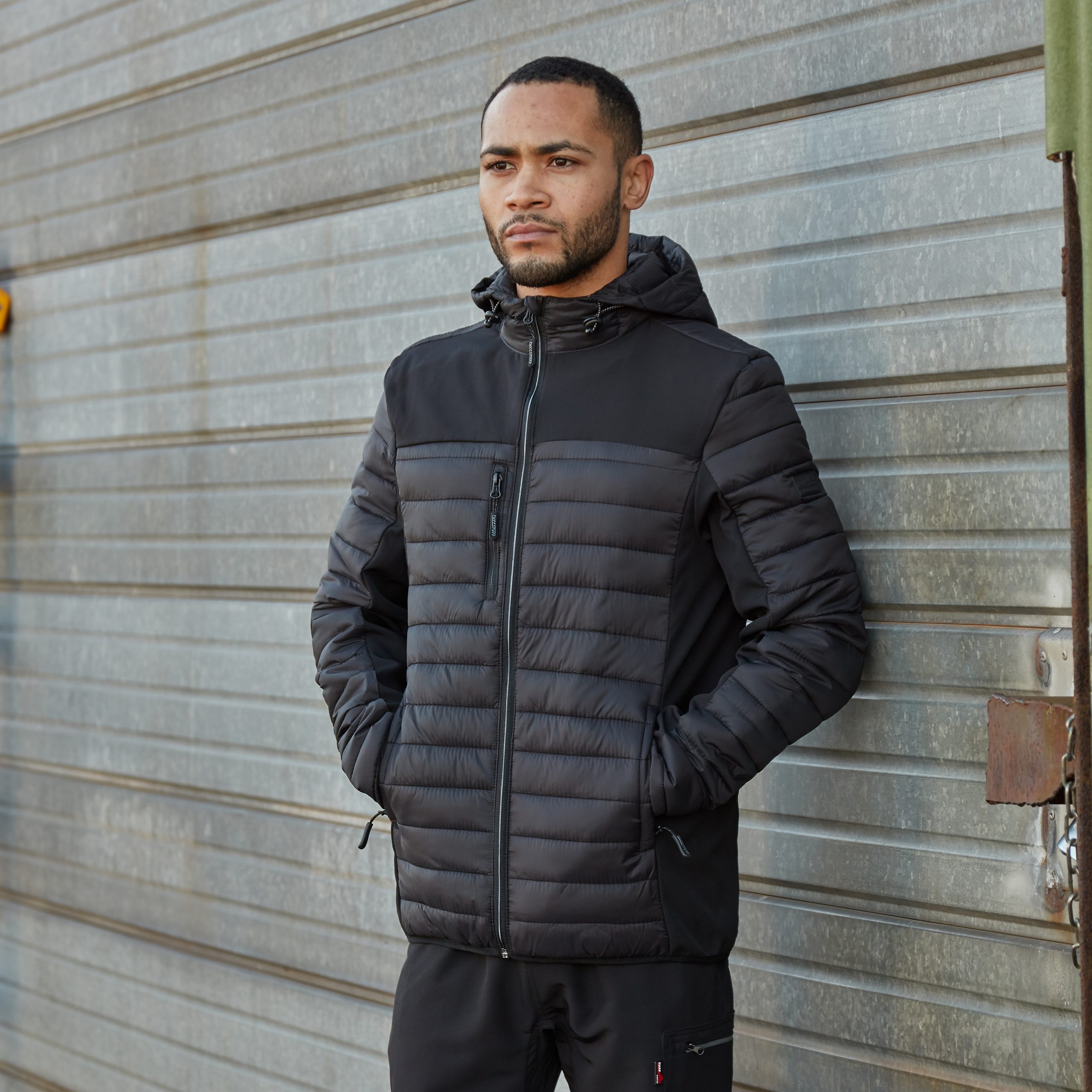 Tuffstuff 273 Hatton Hooded Jacket Black Life