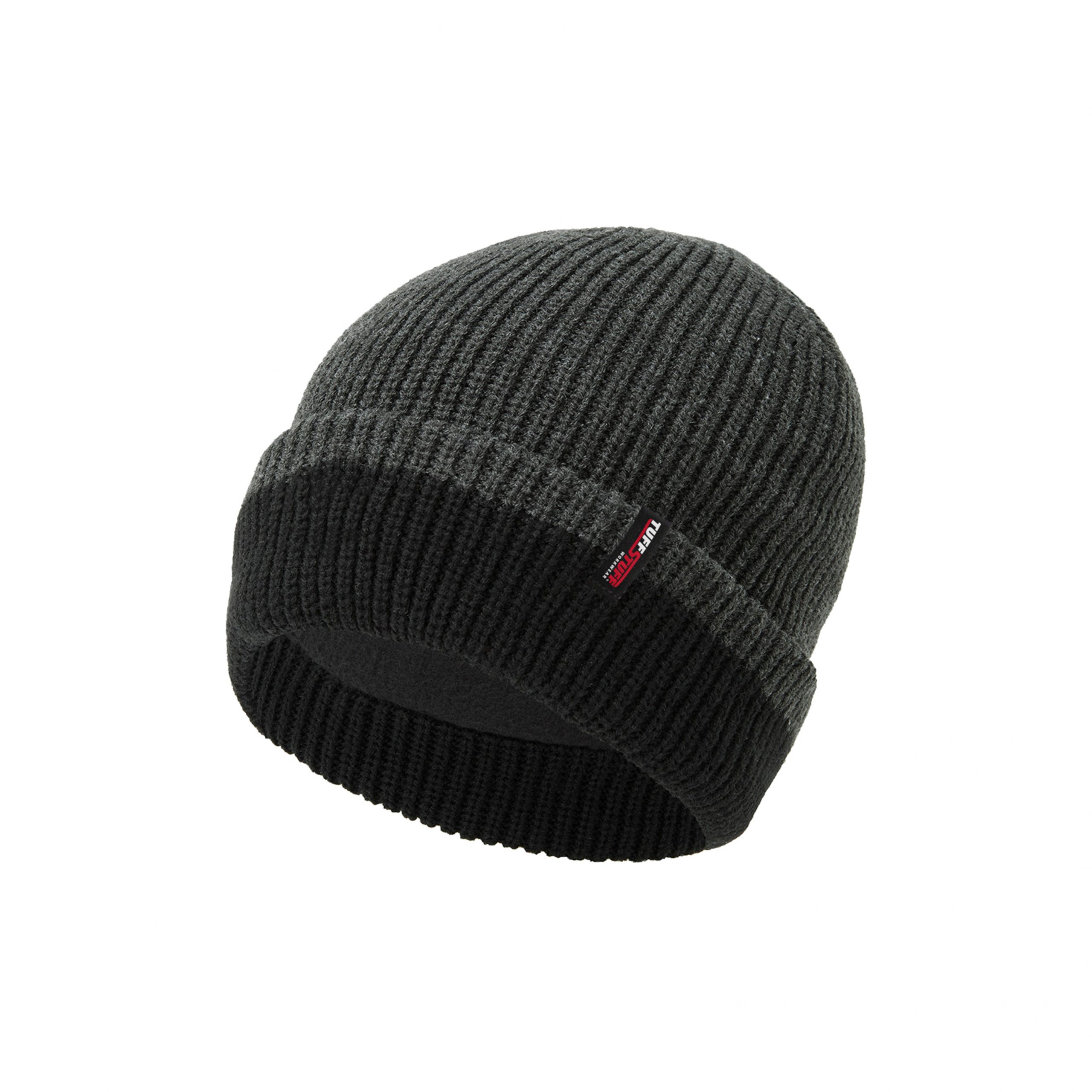 Tuffstuff 410 Two Tone Pro Work Beanie Hat Grey
