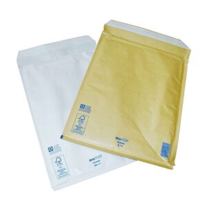 Envelopes Protective Bubble Lined Arofol Gold or White Size 8/H Pack of 5