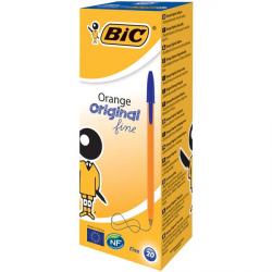 Pen BIC Orange Original Blue Fine each