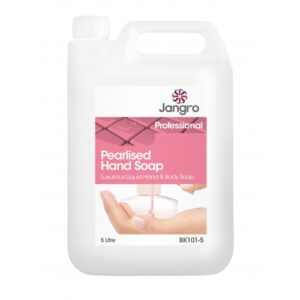 Hand Soap Luxury Pink Pearlised Jangro 5L BK101-5