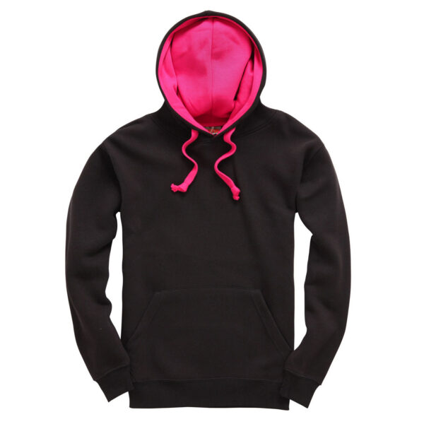 Black Fuchsia Contract Hoody W73