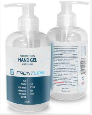 Hand Gel Alcohol Rub by Frontline 500ML