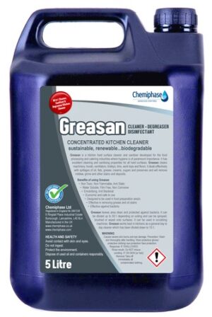 Greasan Kitchen Cleaner 5 Litres Concentrate Back