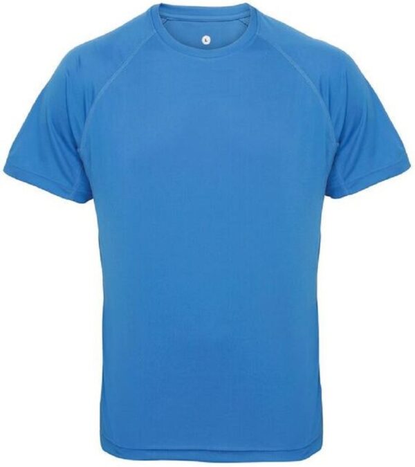 TRI DRI - PANELLED TECH TEE SHIRT Sapphire Blue