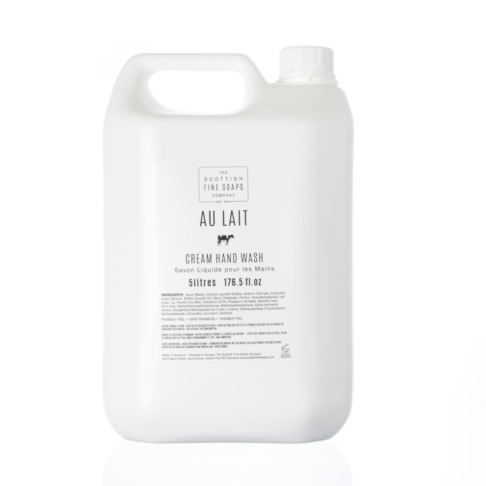 Au Lait Cream Hand Wash Scottish Fine Soaps