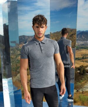 SHIRT TEE PANELLED POLO TR012 TRI DRI