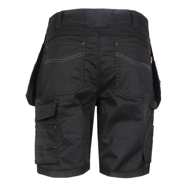 Tuffstuff 815 Proflex Work Shorts Black Back