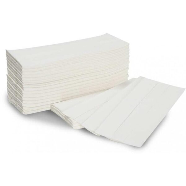 Hand Towels White 2 Ply Jangro AE108