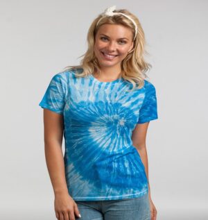 Royal Blue Sublimated Spider Tie Dye Life