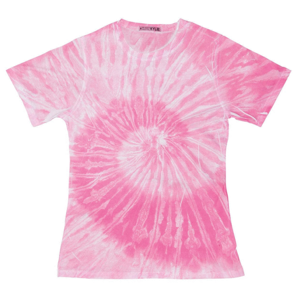 Pink Sublimated Spider Tie Dye