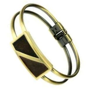 Brown Oblong Bangle