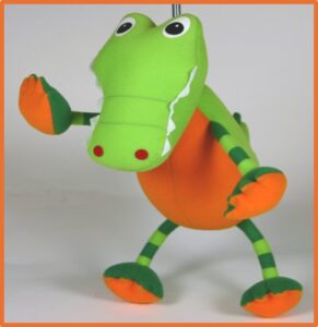 Springy Animal Category Crocodile