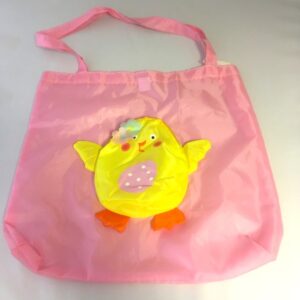 Tote Bag foldable with zip pocket.