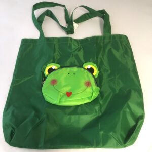 Tote Bag foldable with zip pocket.